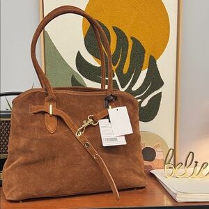 Marlon Suede leather bag! HARD 2 FIND🌹